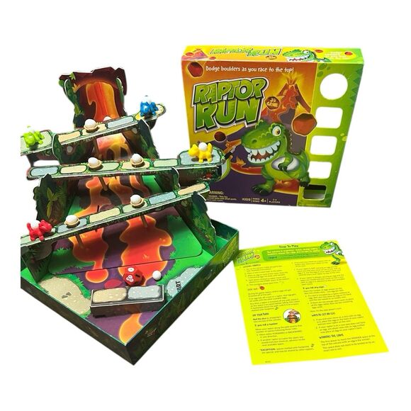 Buffalo Games Raptor Run 3D Game - Picture 3 of 9